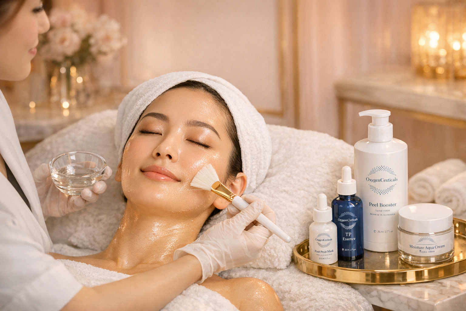Chemical peel treatment for acne and melasma at Spirit Skin Care